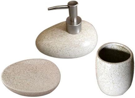 Набор аксессуаров Loft для ванной керамика 3 пр. Набор аксессуаров Loft для ванной керамика 3 пр.