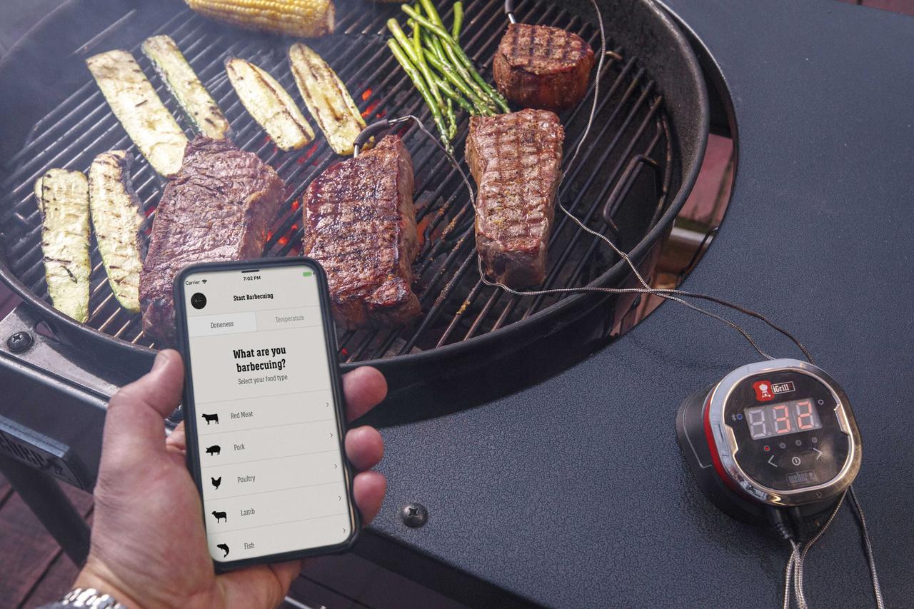 Термометр Weber iGrill 2 Bluetooth (A-013477) - фото 2 Термометр Weber iGrill 2 Bluetooth (A-013477) - фото 2