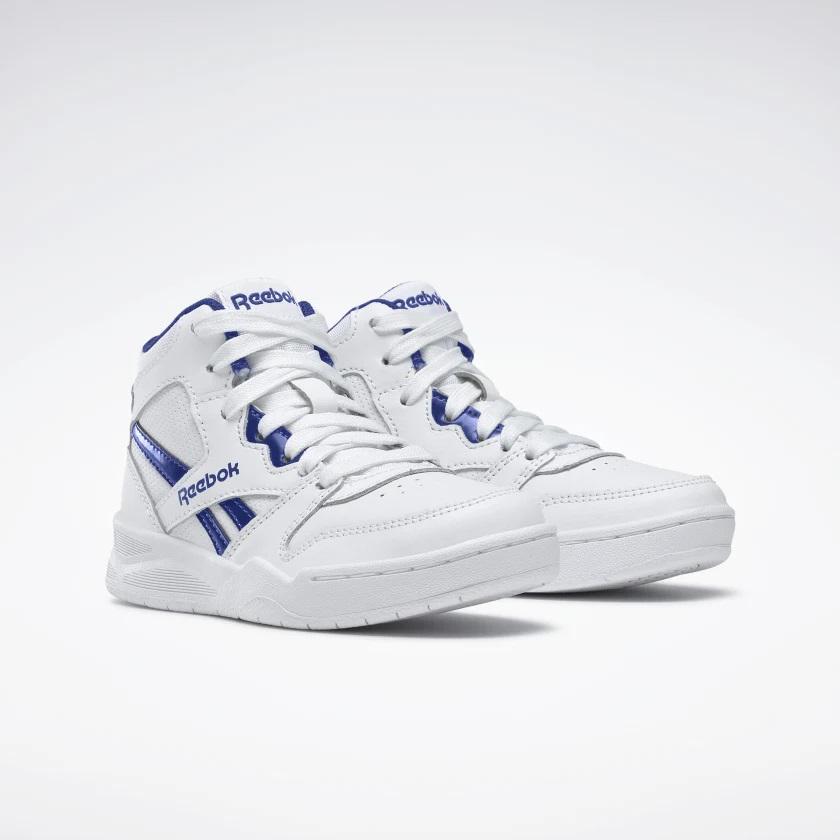 Кроссовки Reebok BB 4500 Court р. 3,5/34,5 23,5 см White/White/Bright Cobalt (13885749) - фото 4