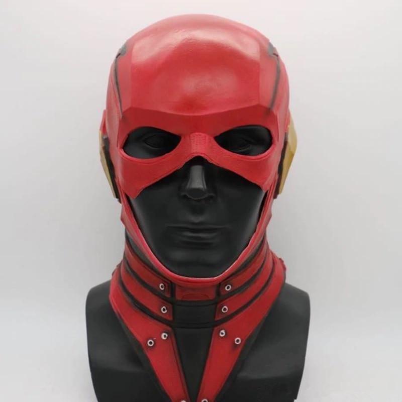 Маска для взрослых Флеш человек молния р. 52-68 (12400104)