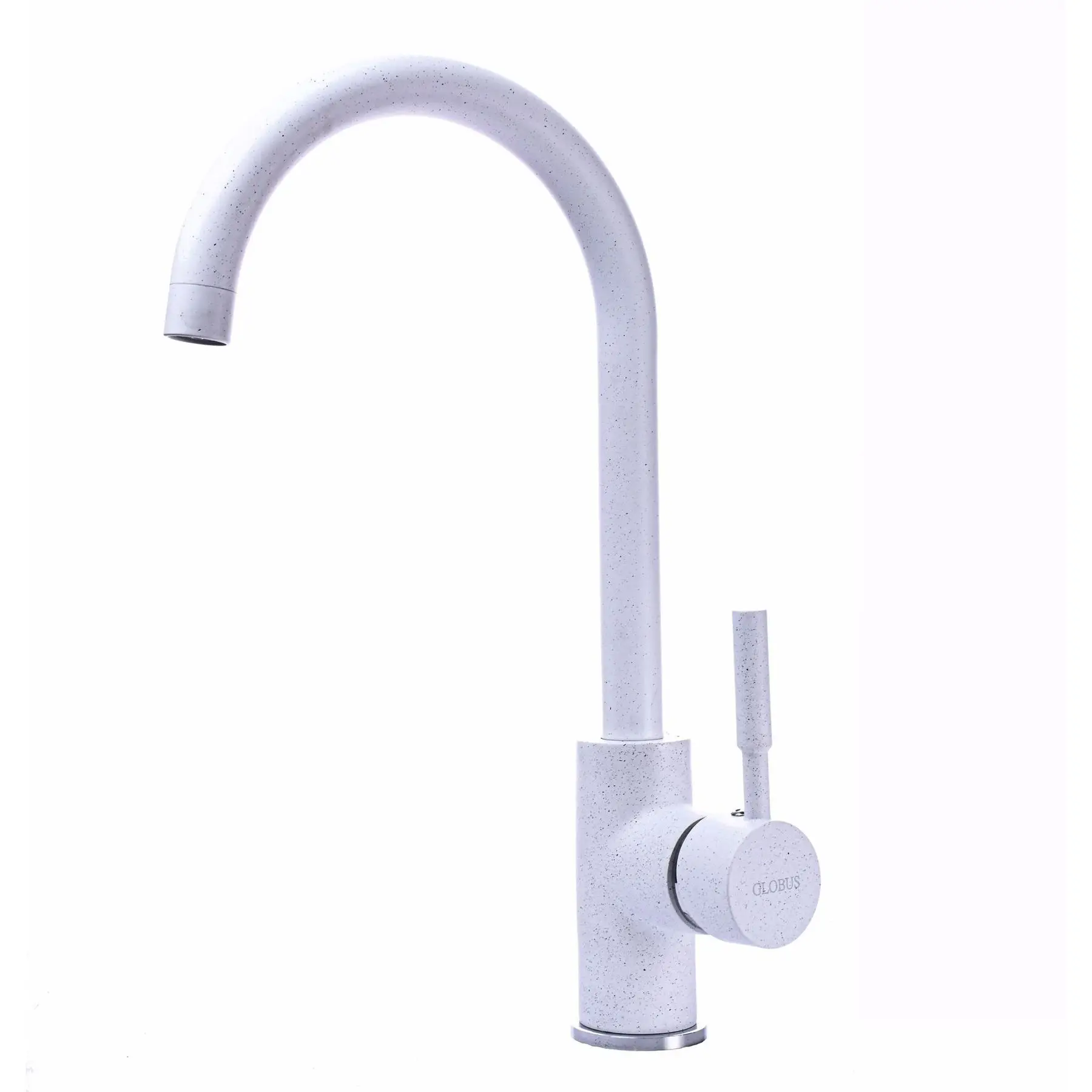 Смеситель кухонный Globus Lux LAZER GLLR-0203S-7 White (000019227)