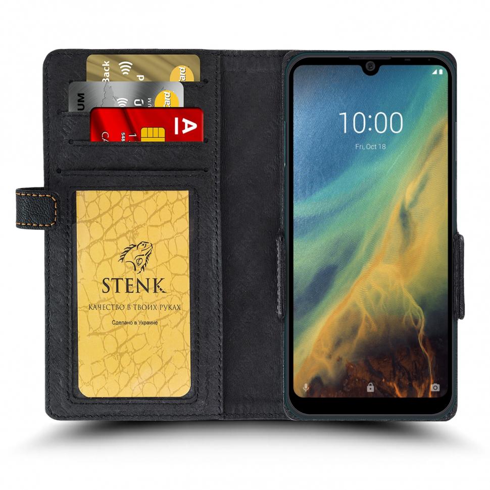 ᐉ Чохол книжка Stenk Wallet для ZTE Blade A5 2020 Чорний (67314 ...