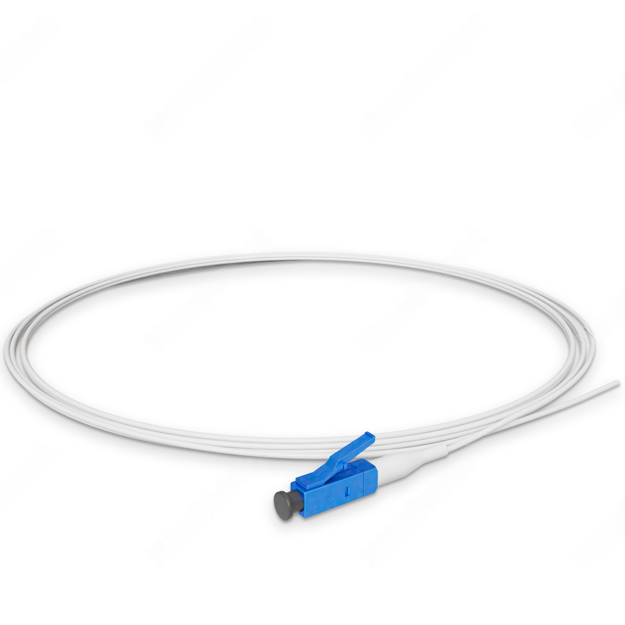 Пигтейл оптический SC/APC Белый LSZH Singlemode G.652.D SM Simplex 0,9 мм 1,5 м (2563285722)