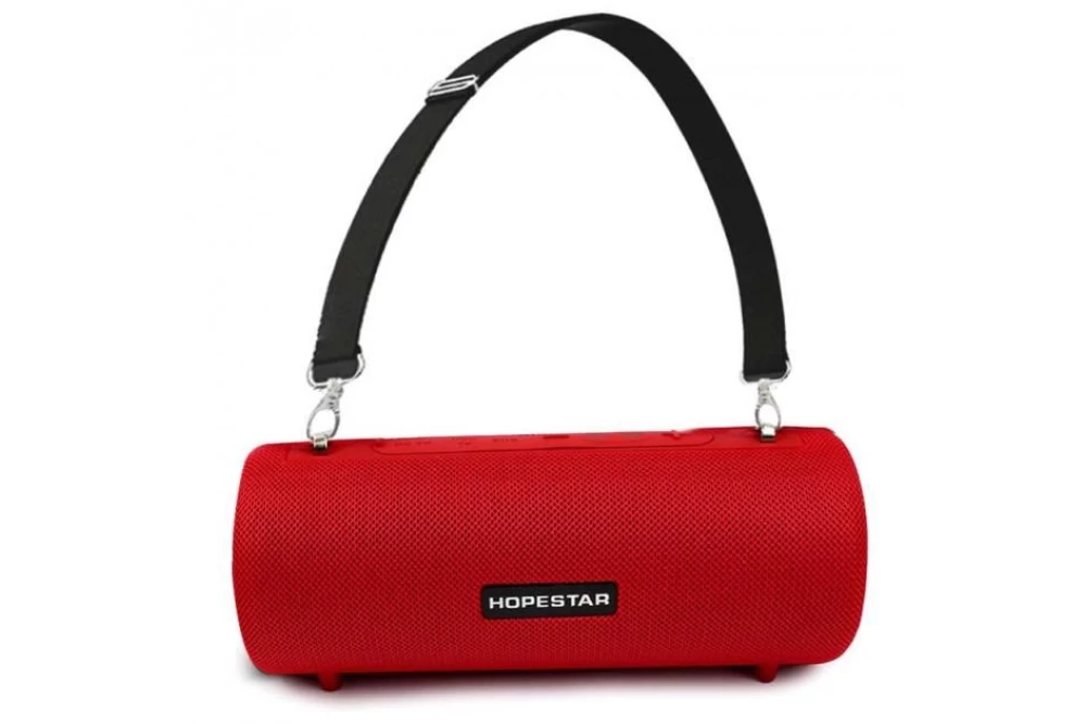 Колонка беспроводная портативная HOPESTAR H39 Bluetooth Bluetooth Red (373814) - фото 1