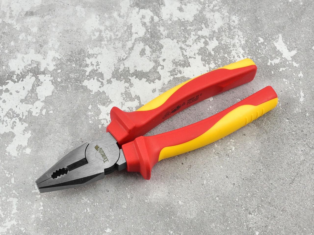 Плоскогубці діелектричні Tvardy VDE 1000V 200 мм (T00902) - фото 3 Плоскогубці діелектричні Tvardy VDE 1000V 200 мм (T00902) - фото 3