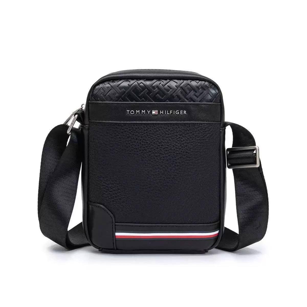 Сумка мужская через плечо Tommy Hilfiger Черный