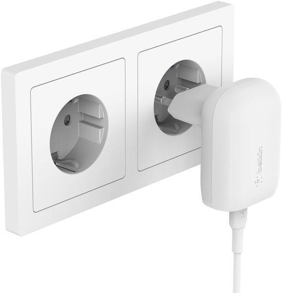 Зарядное устройство для Belkin Home Charger 30W PD PPS USB-С (ERC-WCA005VFWH) - фото 5