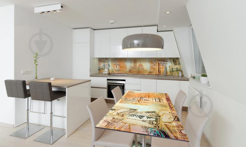 Наклейка виниловая на стол Zatarga «Старый Свет» 600х1200 мм Z180538st