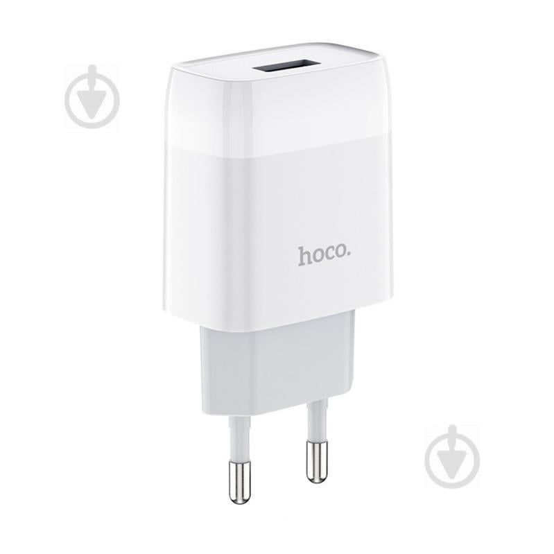 СЗУ Hoco C72A (1USB/2.1A) (Белый) 1097359