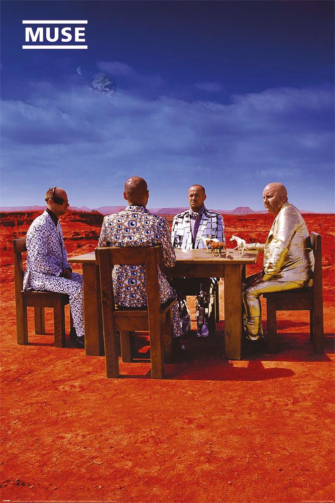 Постер плакат Muse Black Holes And Revelations 61x91,5 см