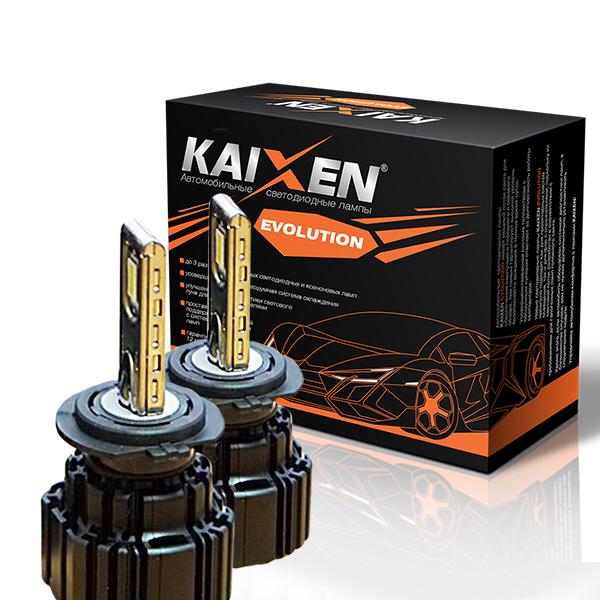 Лампы светодиодные Kaixen Evolution H7 50W 6000K (165)