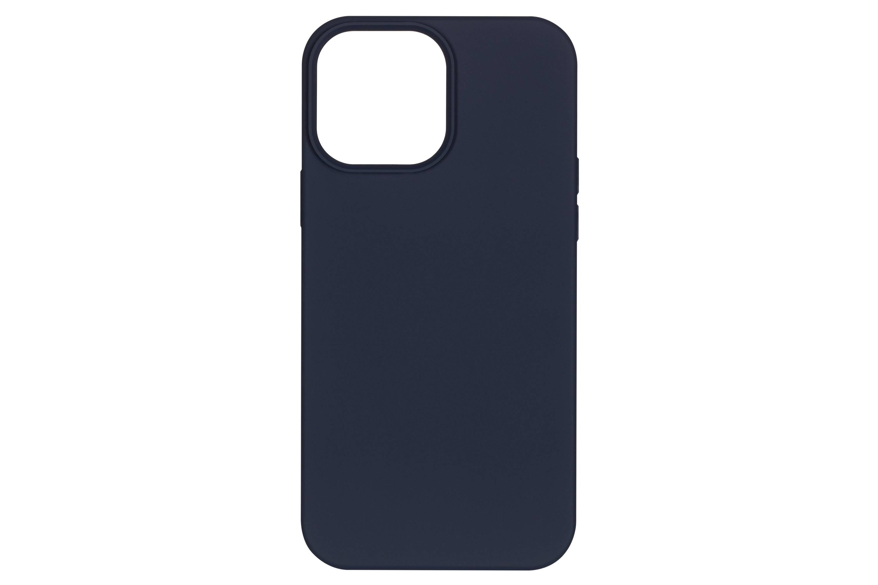 Чехол-бампер для телефона 2E Basic Liquid Silicone iPhone 14 Pro Max Midnight Blue (2E-IPH-14PRM-OCLS-MB) - фото 1