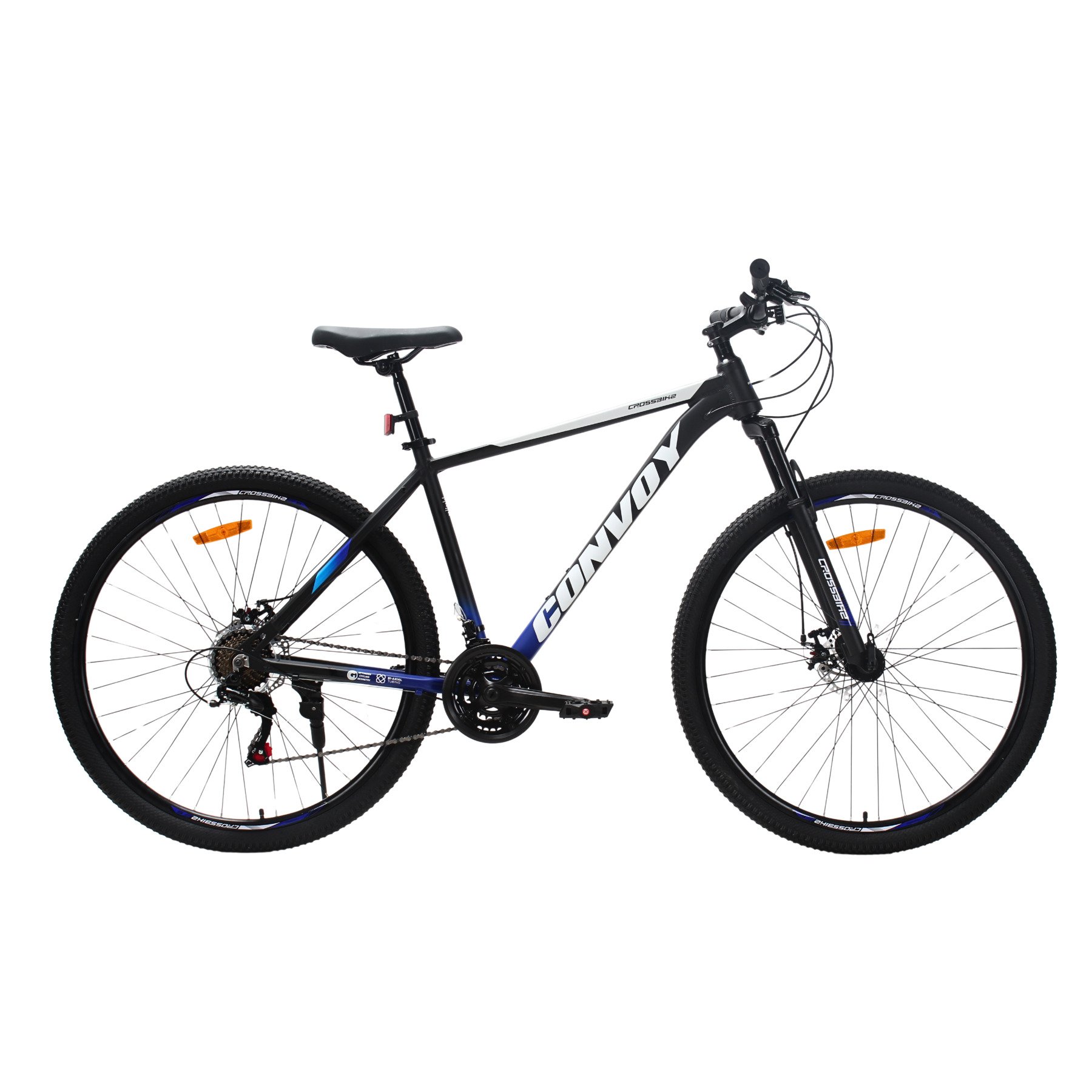 Велосипед CrossBike 29" Convoy 2025 Рама 19" Black/Blue