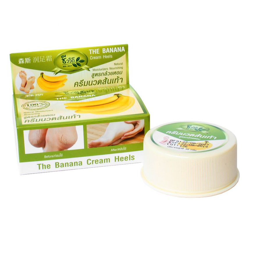 Крем для пяток банановый Bio Way Banana 30 г (8858845310431)