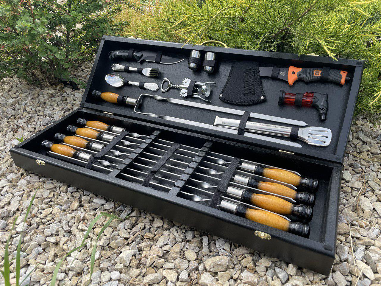 Набір шампурів Гриль АКВА в кейсі (11007264)