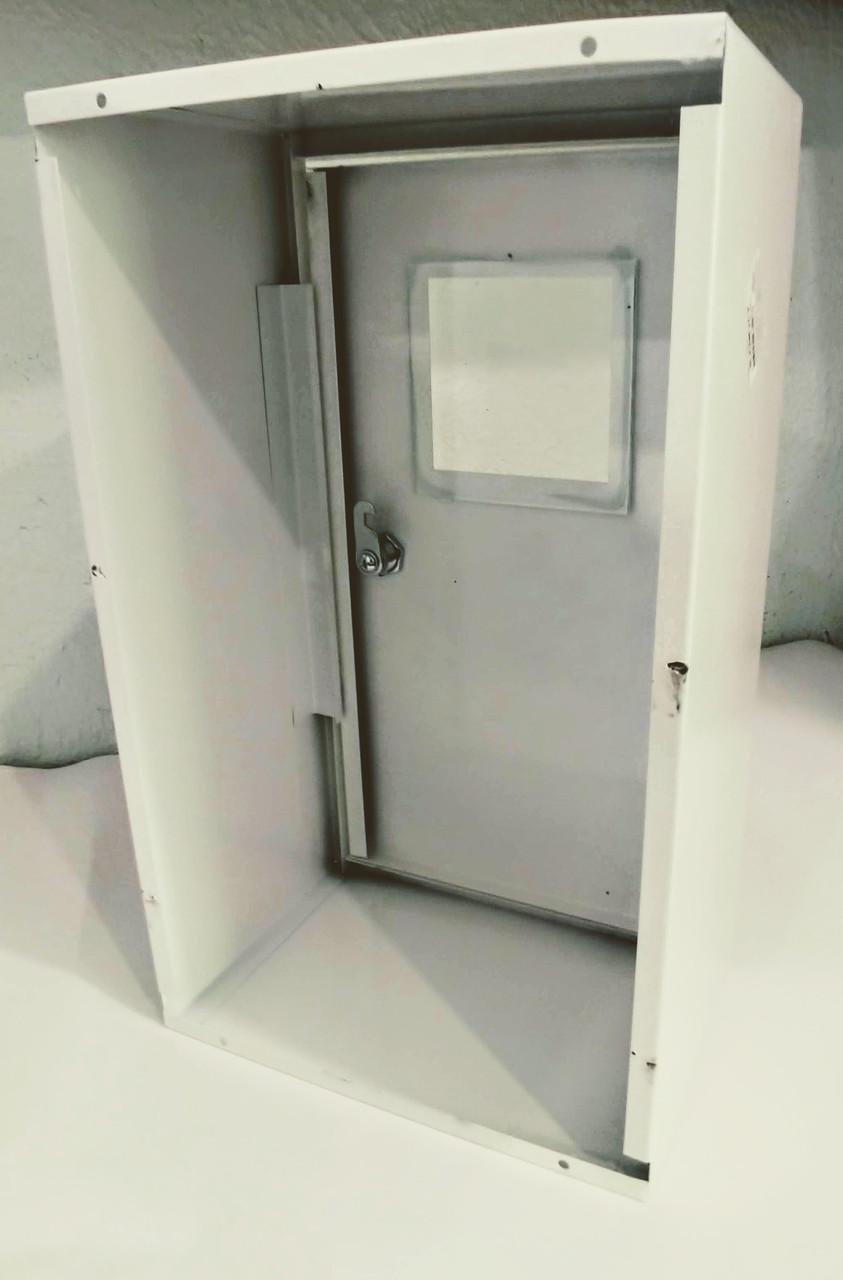 Корпус під 1-ф лічильника E.NEXT e.mbox.stand.n.f1.0.z порожній/навісний із замком металевий 407х243х160 мм (s0100001) - фото 3 Корпус під 1-ф лічильника E.NEXT e.mbox.stand.n.f1.0.z порожній/навісний із замком металевий 407х243х160 мм (s0100001) - фото 3