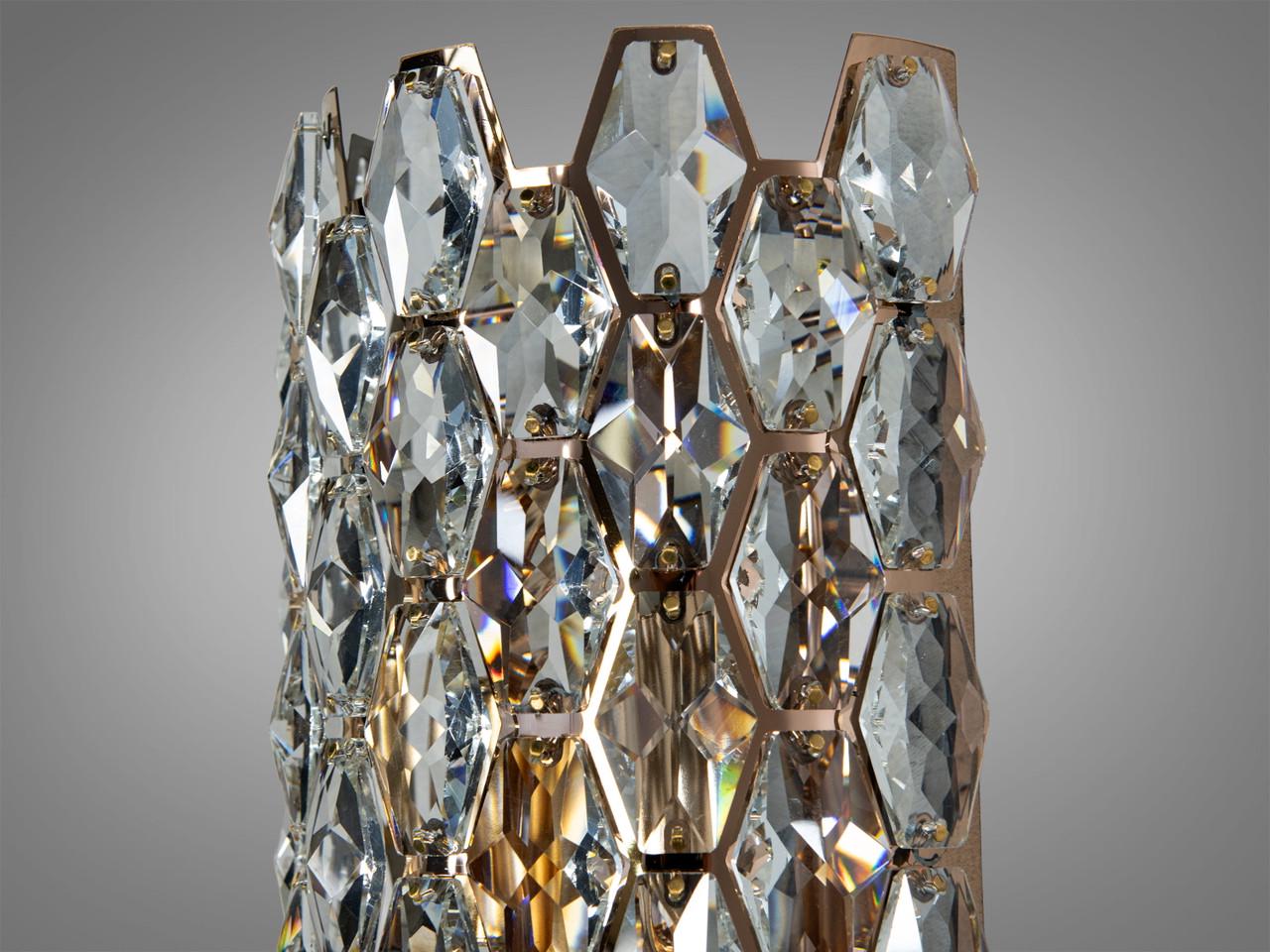 Бра Diasha 9136B420GD кристаллы Золотой (2816779385) - фото 3 Бра Diasha 9136B420GD кристаллы Золотой (2816779385) - фото 3