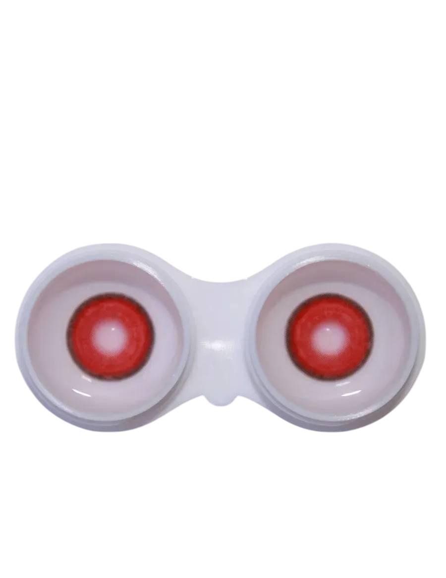 Линзы цветные без диоптрий Red