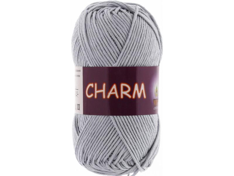 Пряжа Vita Cotton Charm 4179 серый (3334)