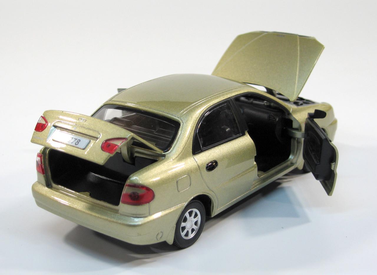 Модель металева Daewoo Lanos (7778 Oliva) - фото 5