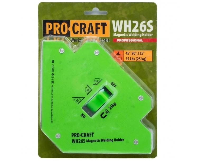 Магнитный уголок Procraft WH26S для сварки - фото 2 Магнитный уголок Procraft WH26S для сварки - фото 2
