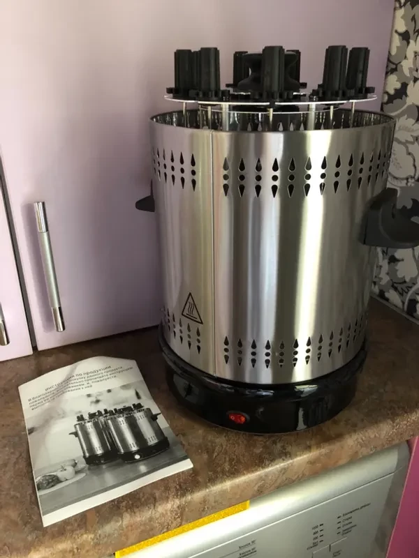 Электрическая шашлычница Haeger HG-8619 8 шампуров - фото 2