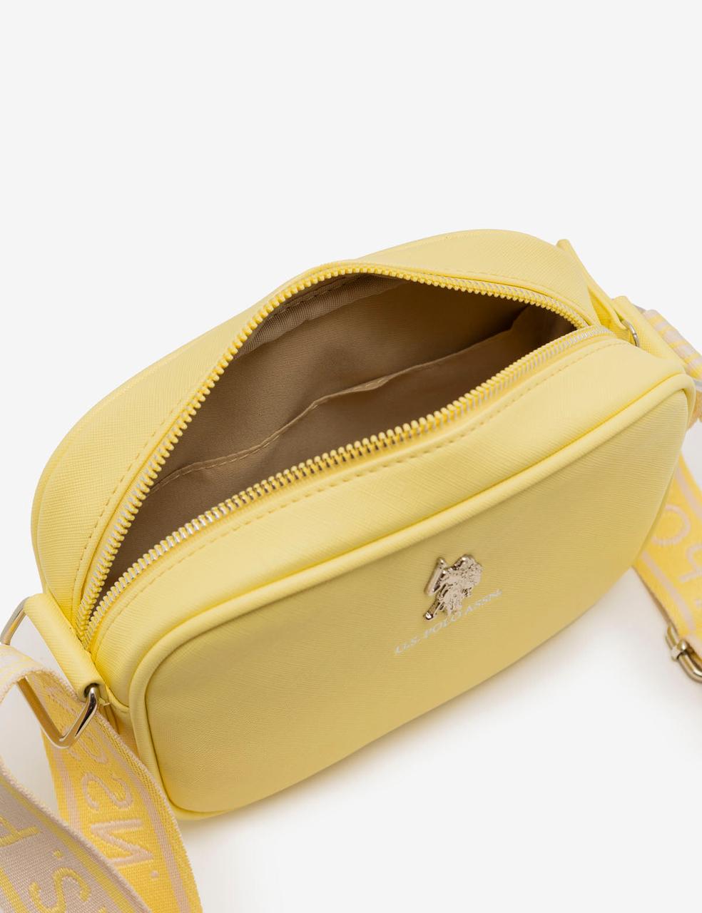 Сумка-кросбоди U.S. Polo Assn BUTTERCUP Yellow (221A278-1111) - фото 3