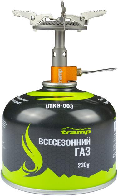 Газовая горелка Tramp UTRG-048 титановая 2820 Вт и картридж 230 г Серый (29354713)