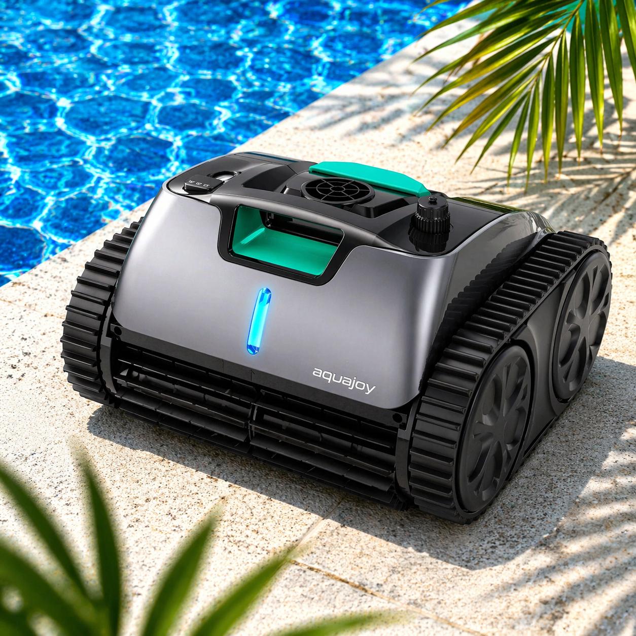 Робот-пилосос бездротовий для басейну Aquajoy Cyclone C1 Pro