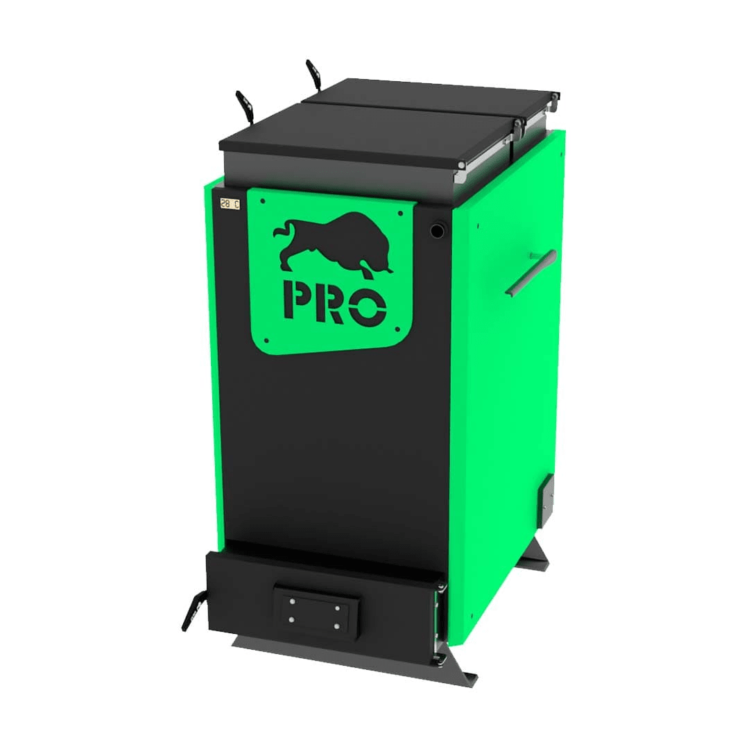 Котел твердотопливный шахтный ZUBR Pro 18 кВт (ZUBR-pro18)