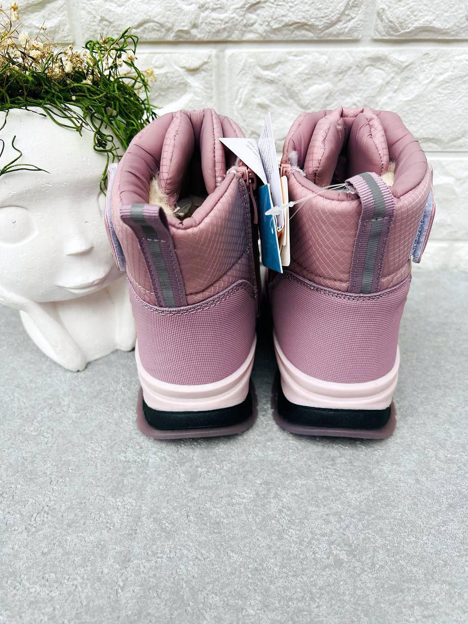 Сапоги для девочки зимние ТОМ.М 1623 р. 33 21,3 см Фиолетовый (1623) - фото 3 Сапоги для девочки зимние ТОМ.М 1623 р. 33 21,3 см Фиолетовый (1623) - фото 3