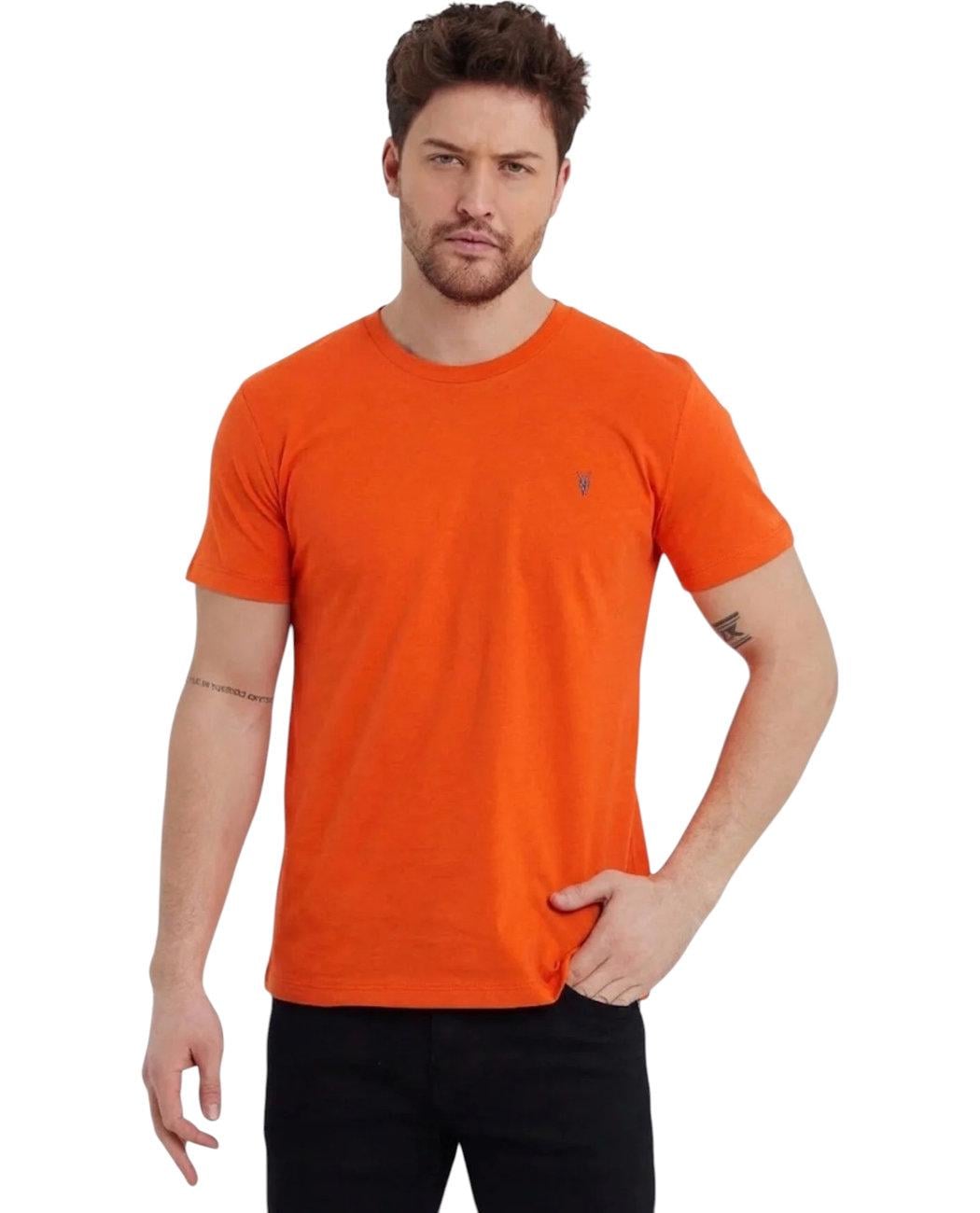 Футболка чоловіча базова Combined Blank Apparel TST0201.ORN L Помаранчевий (2228682272101)