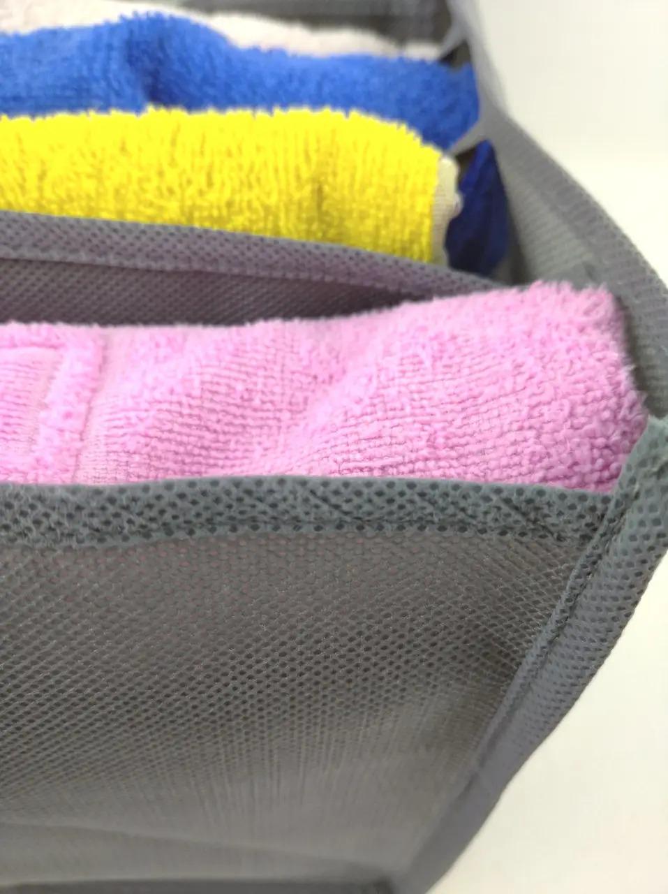 Органайзер для білизни в шафу 7 комірок 35х24х17 см (ОДШ-430-12) - фото 7