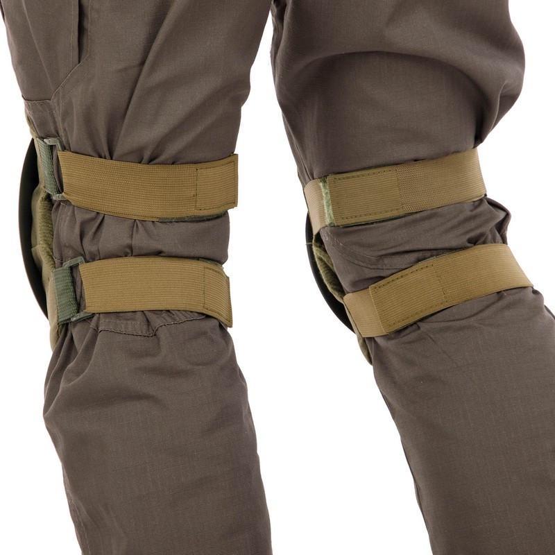 Комплект захисту наколінники/налокітники Олива (2439203629) - фото 2 Комплект захисту наколінники/налокітники Олива (2439203629) - фото 2