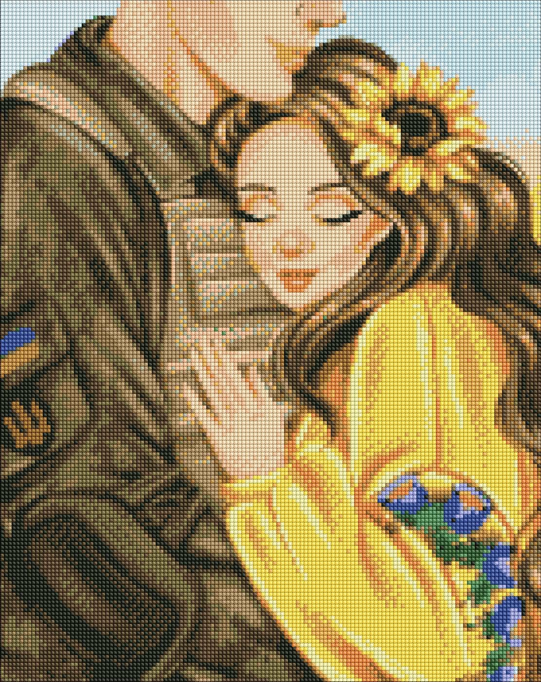 Алмазная мозаика Идейка Самые родные объятия ©krizhanskaya 40х50 см