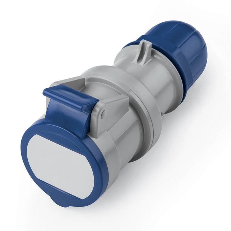 Силовая розетка ДКС Quadro 2P+PE 32А 230 В переносная IP44 (DIS3133243)