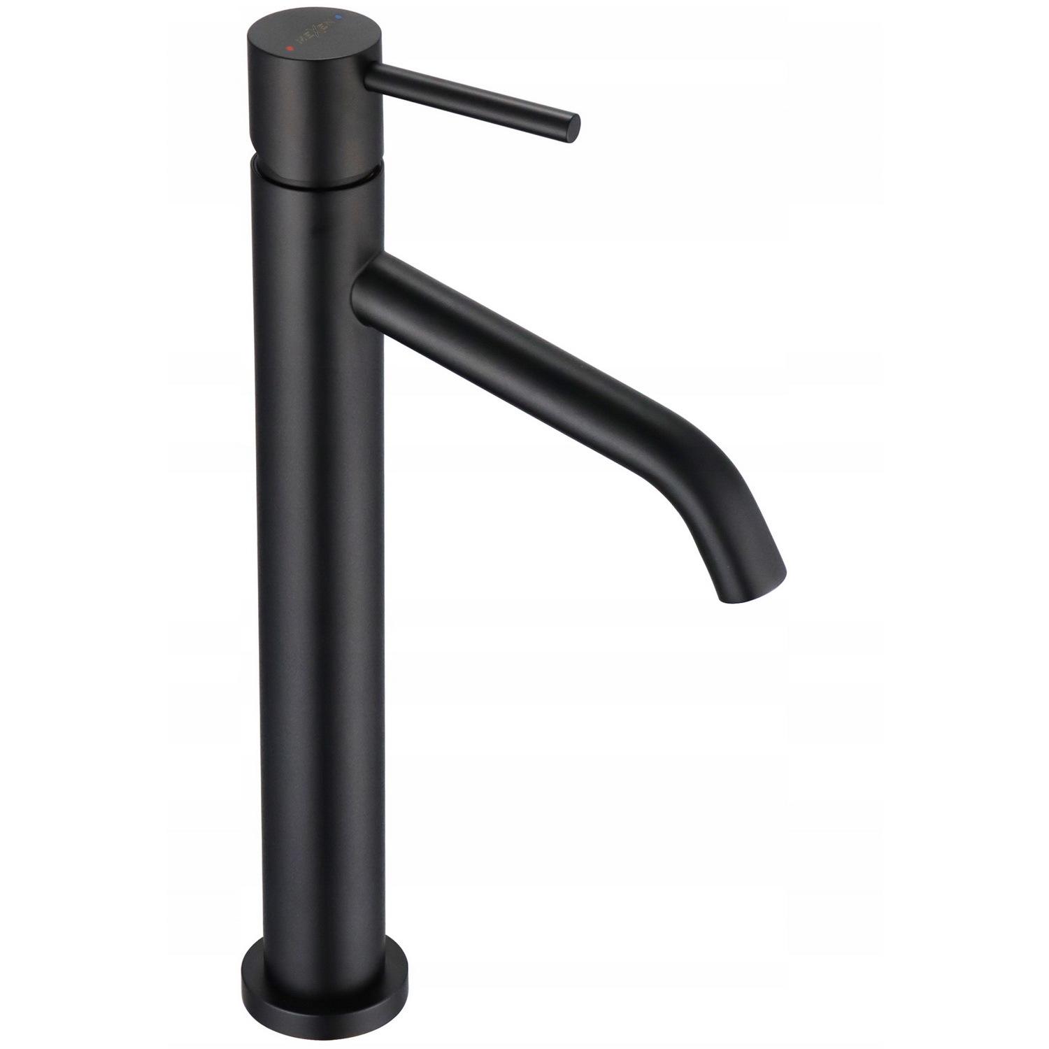 Смеситель для умывальника Mexen Rumba MEX-73510-70 высокий однорычажный Черный (177576)