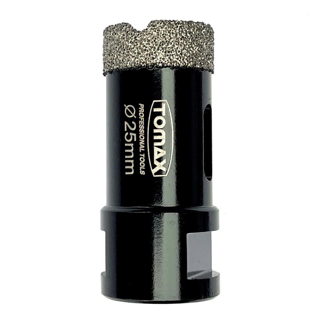 Коронка для плитки/керамогранита TOMAX 25 мм на УШМ/болгарку алмазная (2244818497) - фото 3 Коронка для плитки/керамогранита TOMAX 25 мм на УШМ/болгарку алмазная (2244818497) - фото 3