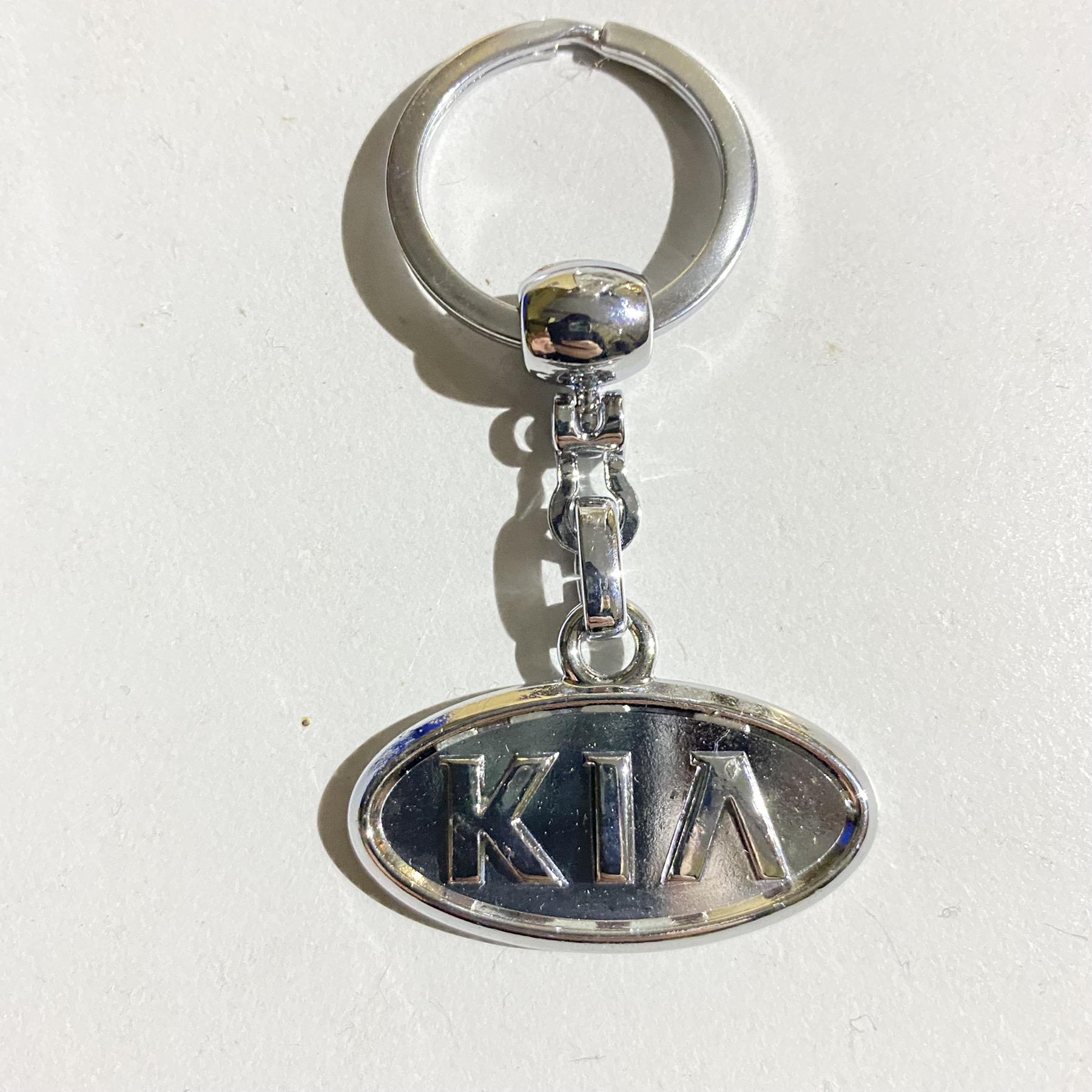 Брелок для ключей Kia Металл/Хром