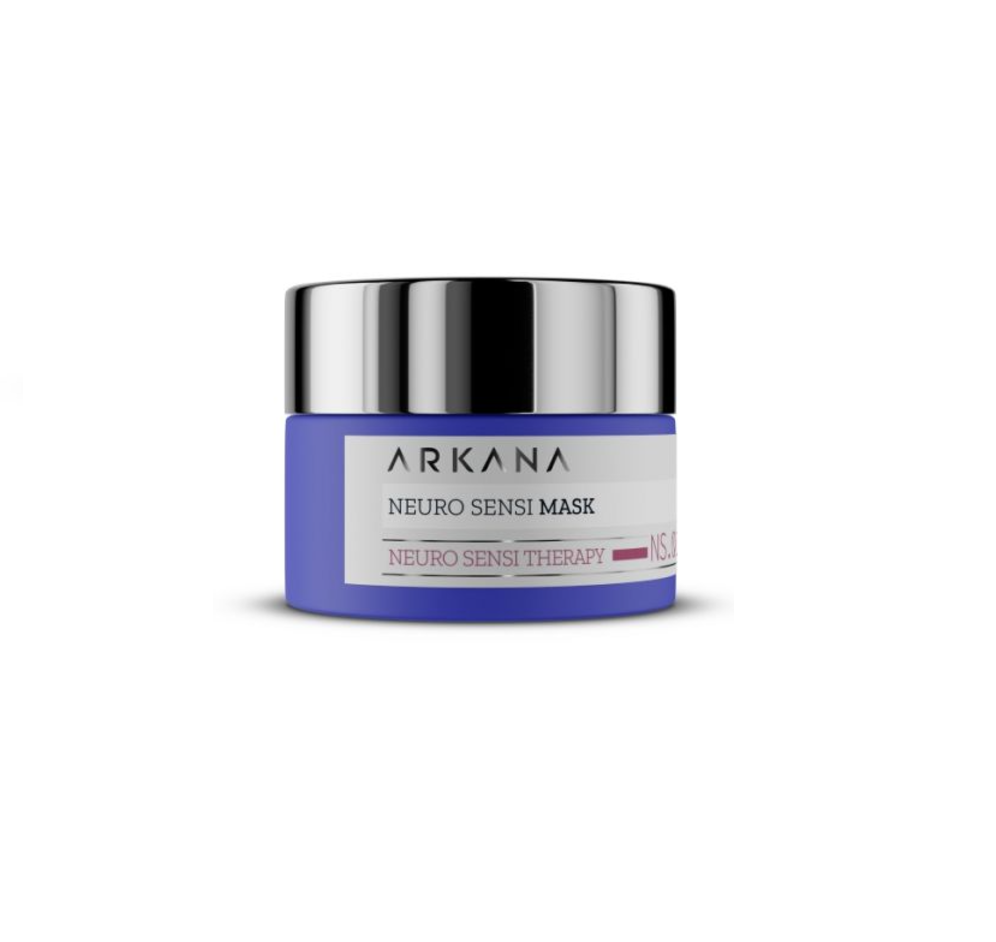 Крем-маска нічна для гіперчутливої ​​шкіри Arkana Neuro Sensi Therapy Neuro Sensi Mask 50 мл (64002)