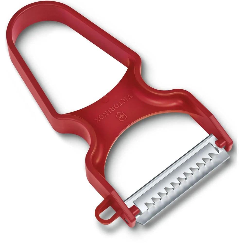 Овощечистка Victorinox Rapid One Blade metal Red (Vx60934.1) - фото 3 Овощечистка Victorinox Rapid One Blade metal Red (Vx60934.1) - фото 3