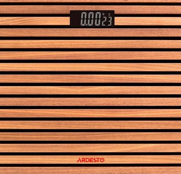 Ваги підлогові ARDESTO SCB-965PLANK до 150 кг із термометром і скляною платформою (РН00247)