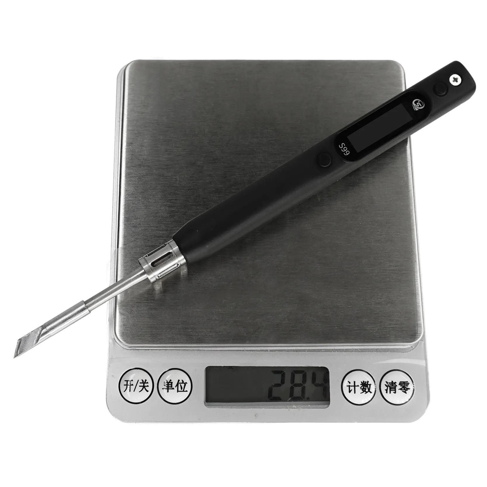 Паяльник з комплектом жал Sequre S99 з підтримкою PD QC DC PPS 21В 150 Вт (ART- 15229) - фото 5 Паяльник з комплектом жал Sequre S99 з підтримкою PD QC DC PPS 21В 150 Вт (ART- 15229) - фото 5