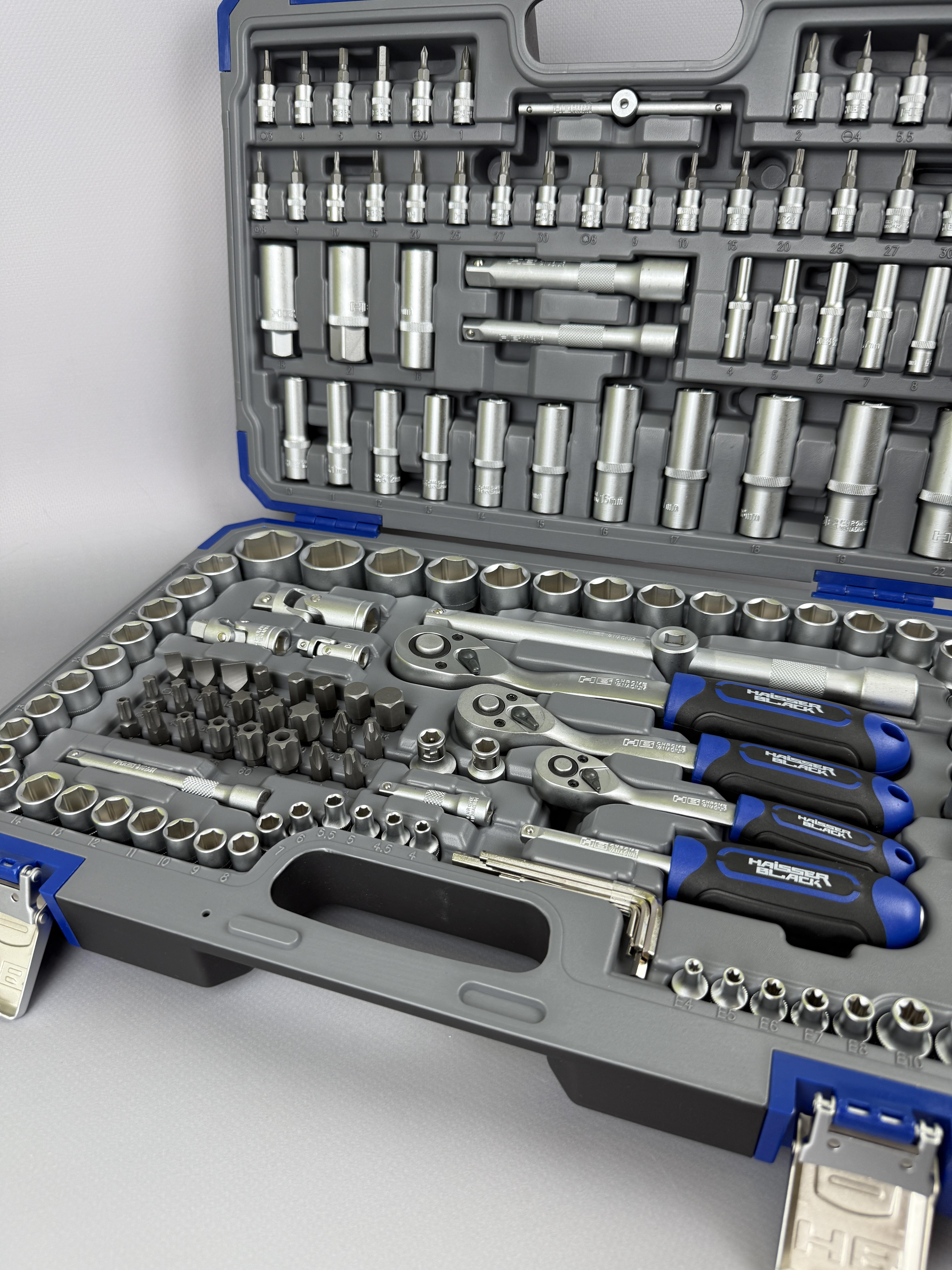 Автонабір інструментів Haisser 151 од. Black (70257) - фото 4