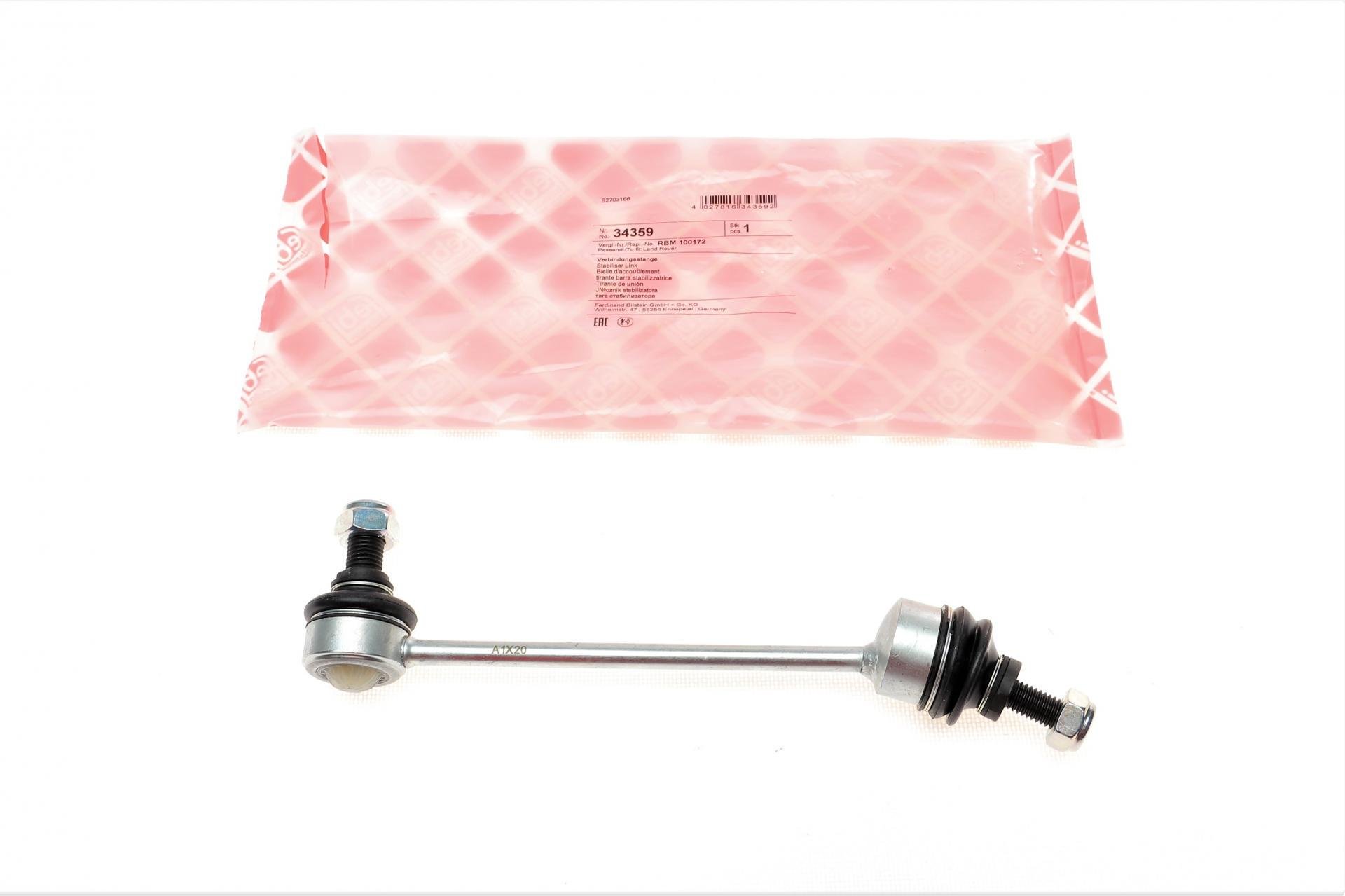 Тяга переднего стабилизатора FEBI BILSTEIN       Land Rover Freelander L314 1.8-2.5/2.0D 98-06 - 34359