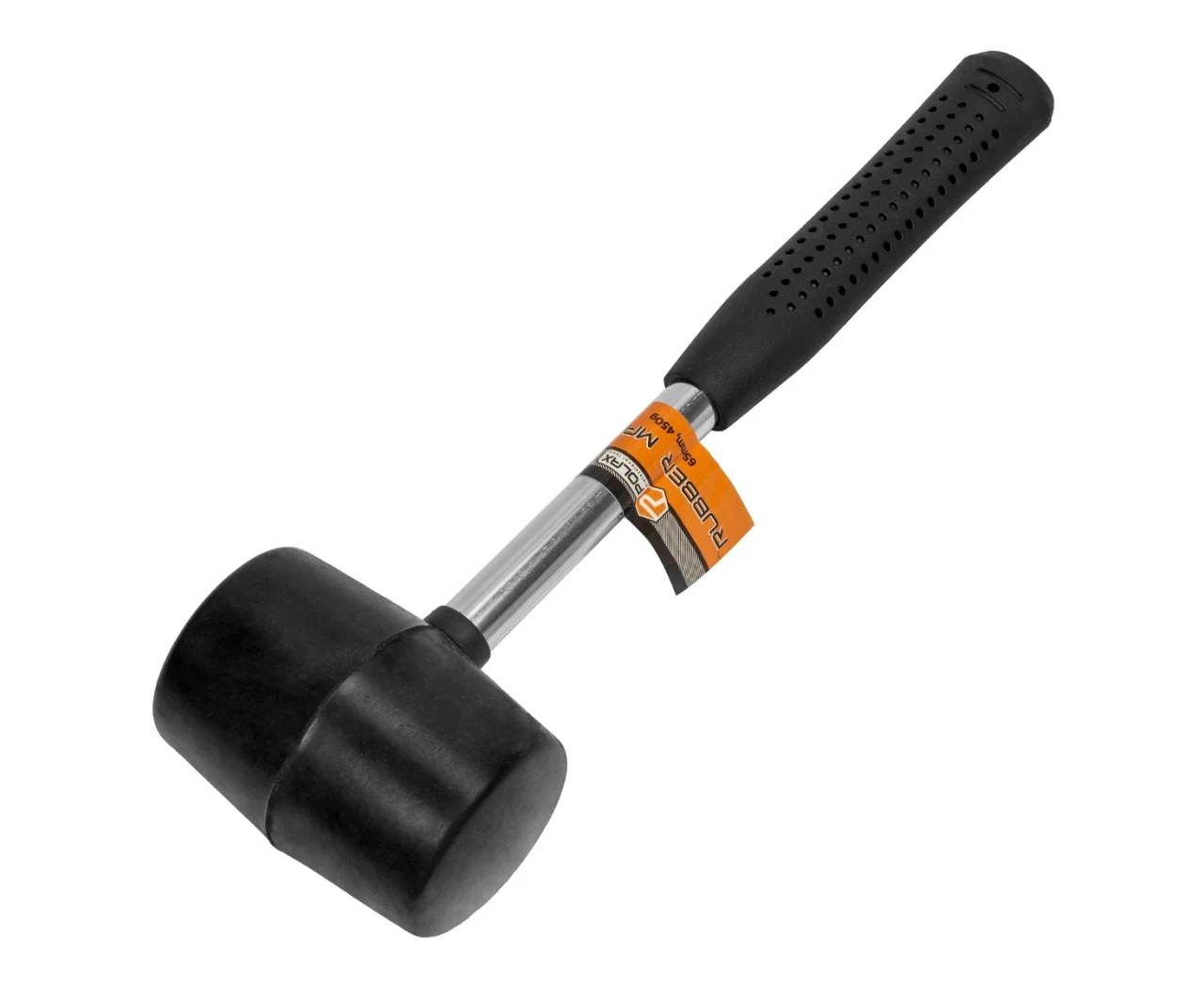 Киянка гумова металева ручка 65 мм 450 г Чорний (2413964583)