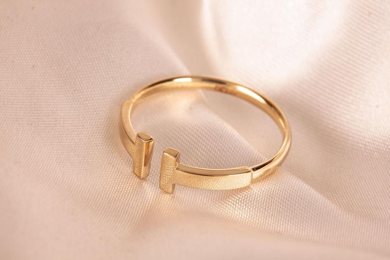 Кільце жіноче Tiffany з жовтого золота (2249353978)