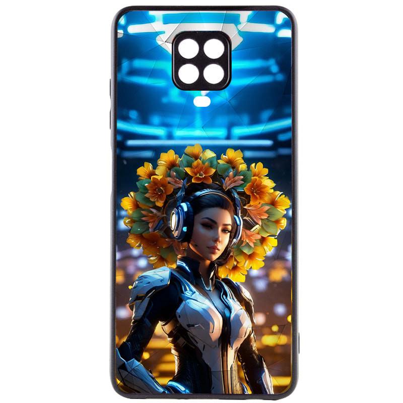 Противоударный TPU+PC Чехол Prisma Ladies для Xiaomi Redmi Note 9s / Note 9 Pro / Note 9 Pro Max Cyberpunk