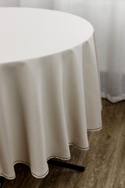 Скатерть Kelly d 180 см Бежевый (33167)