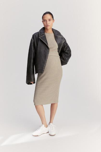 Кофта H&M 1210010П M Бежевый (1111109409784) - фото 3